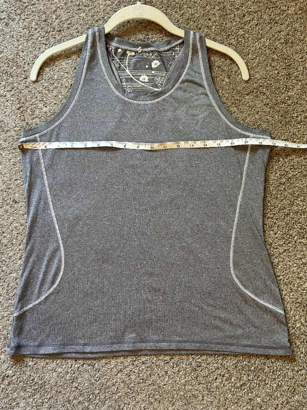 Brooks running top, racerback